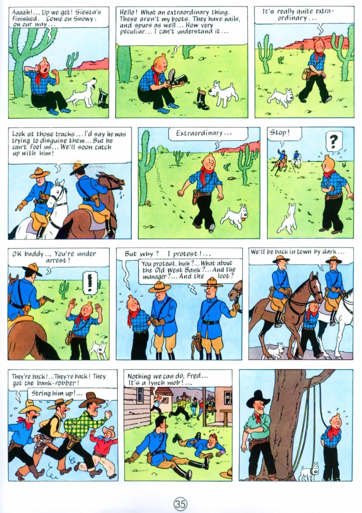 Tintin in America 35
