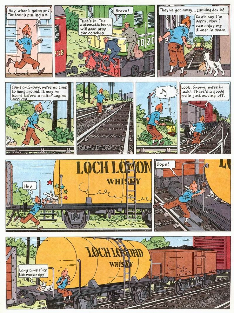 TinTin -07- The Black Island - 33