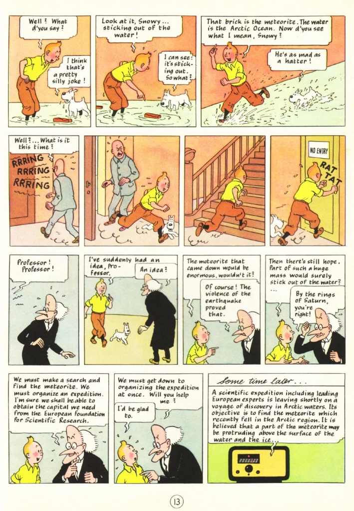 TinTin -10- The Shooting Star - 13